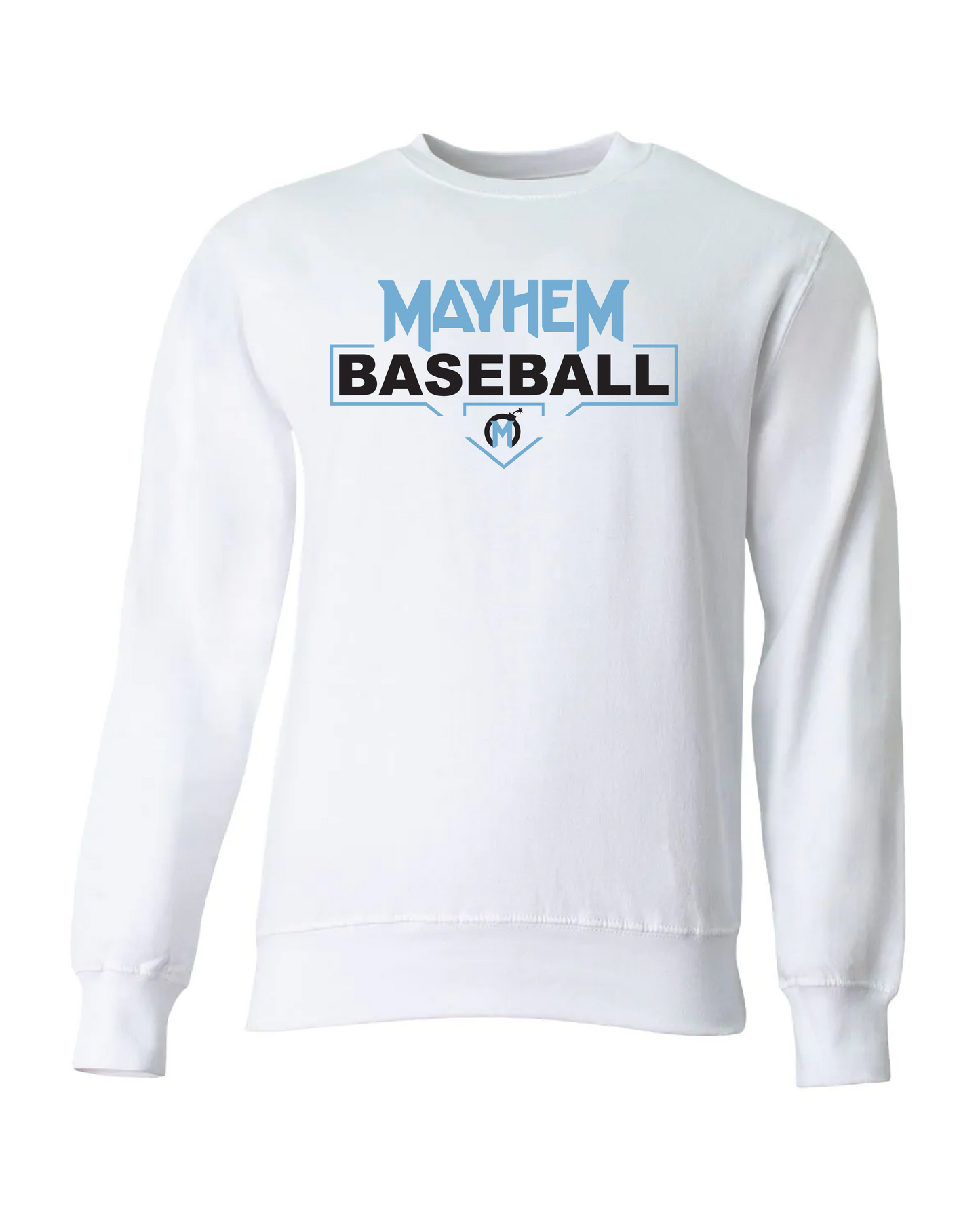 Mayhem Fleece Sweatshirt - White