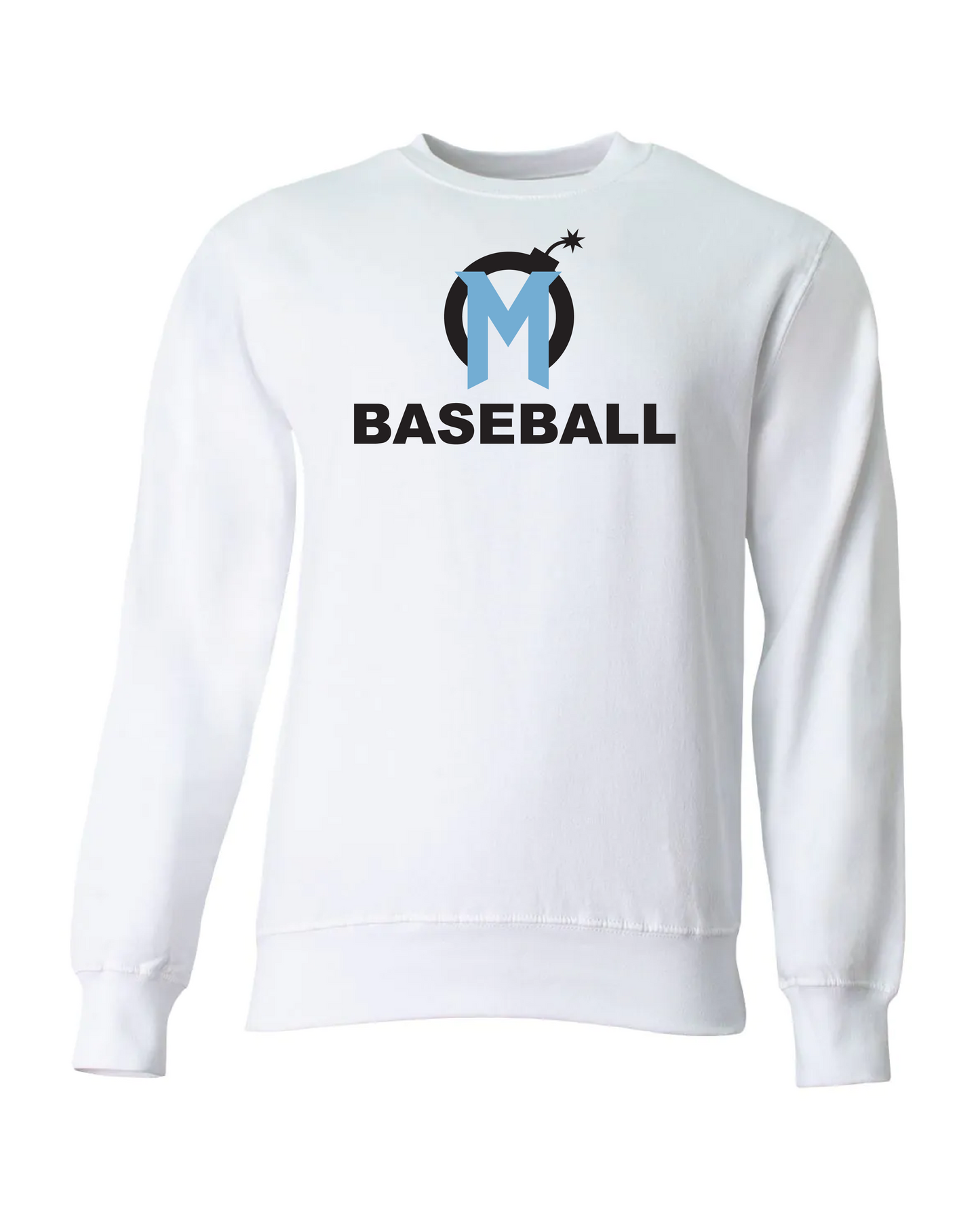 Mayhem Fleece Sweatshirt - White