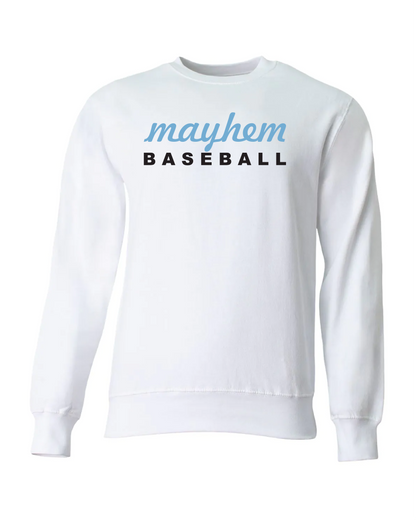 Mayhem Fleece Sweatshirt - White