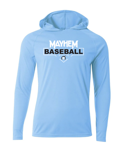 Mayhem Dri-Fit Performance Hoodie - Columbia Blue