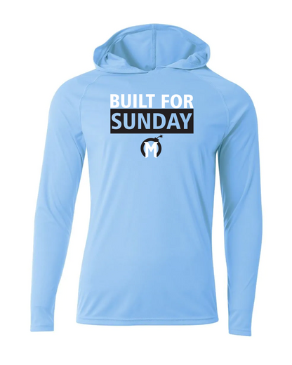 Mayhem Dri-Fit Performance Hoodie - Columbia Blue