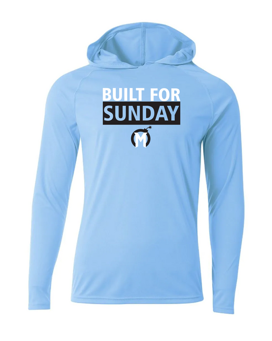 Mayhem Dri-Fit Performance Hoodie - Columbia Blue