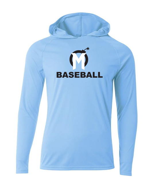 Mayhem Dri-Fit Performance Hoodie - Columbia Blue