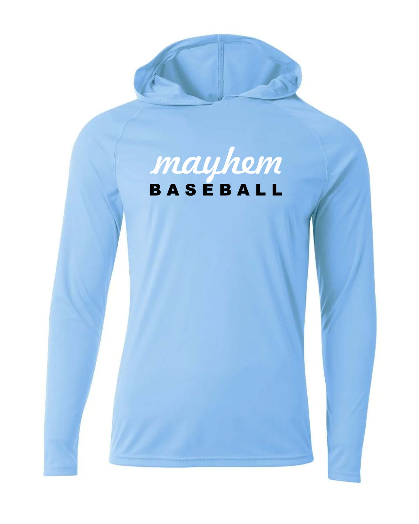 Mayhem Dri-Fit Performance Hoodie - Columbia Blue