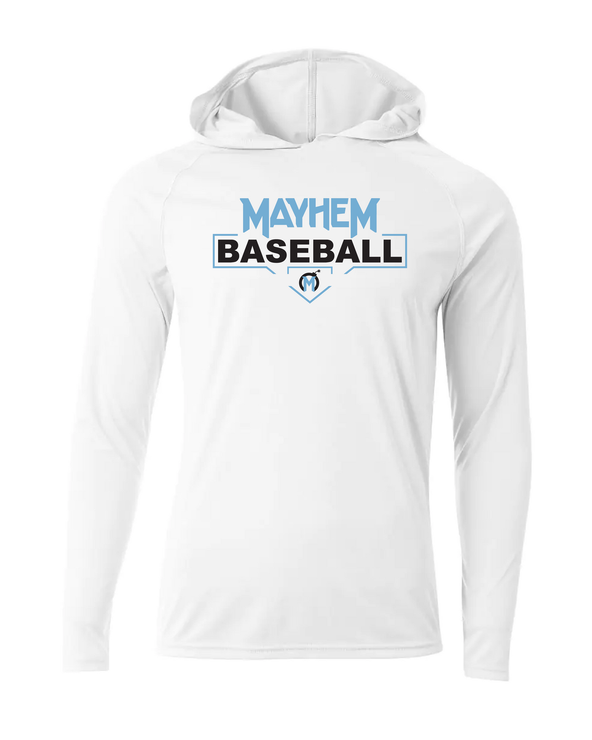 Mayhem Dri-Fit Performance Hoodie - White