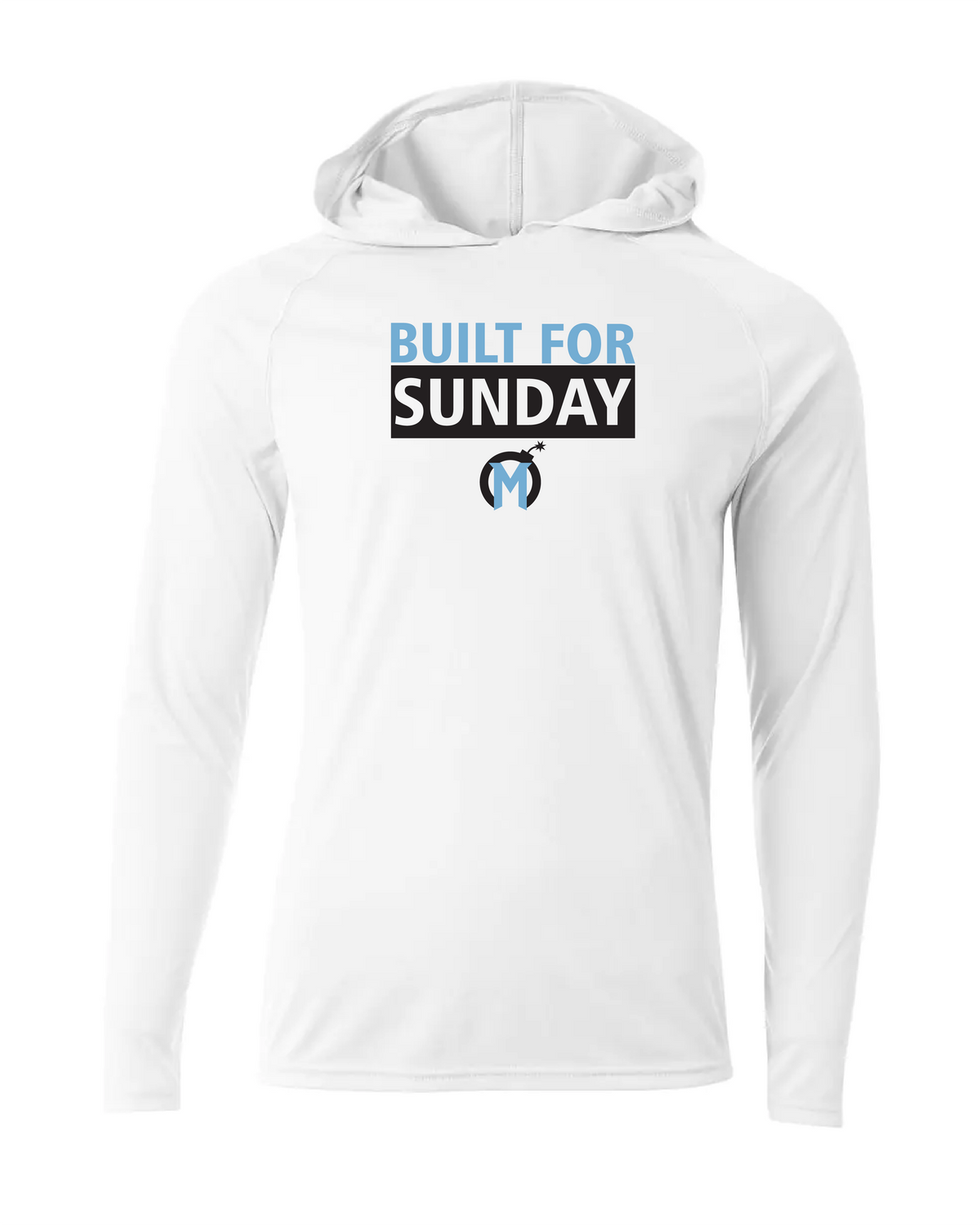 Mayhem Dri-Fit Performance Hoodie - White