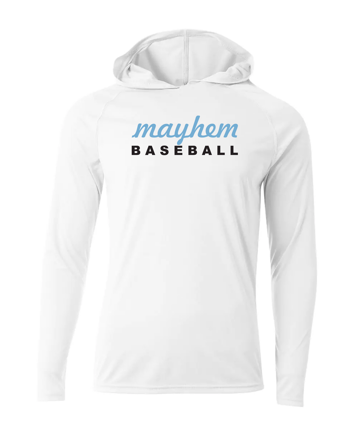 Mayhem Dri-Fit Performance Hoodie - White