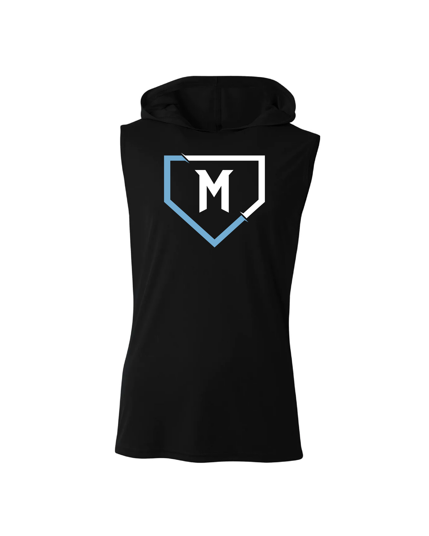 Mayhem Dri-Fit Sleeveless Performance Hoodie - Black