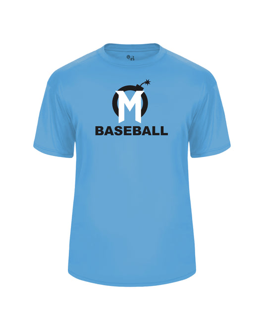 Mayhem Bomb Baseball Dri-Fit T-Shirt