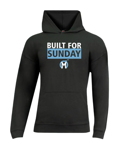 Mayhem Unisex T-Shirt Hoodie - Black