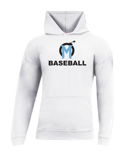 Mayhem Unisex T-Shirt Hoodie - White