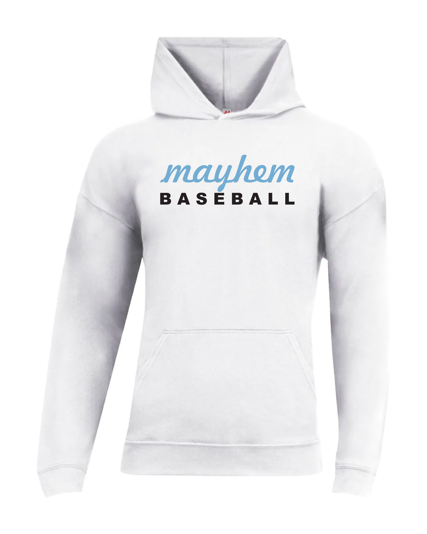 Mayhem Unisex T-Shirt Hoodie - White