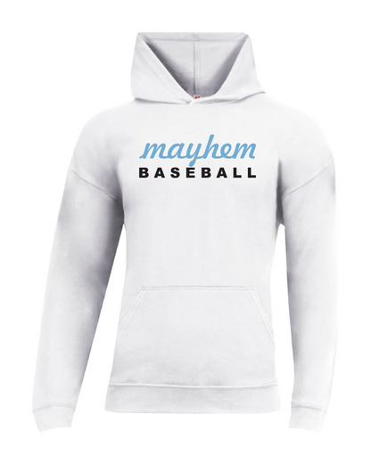 Mayhem Unisex T-Shirt Hoodie - White