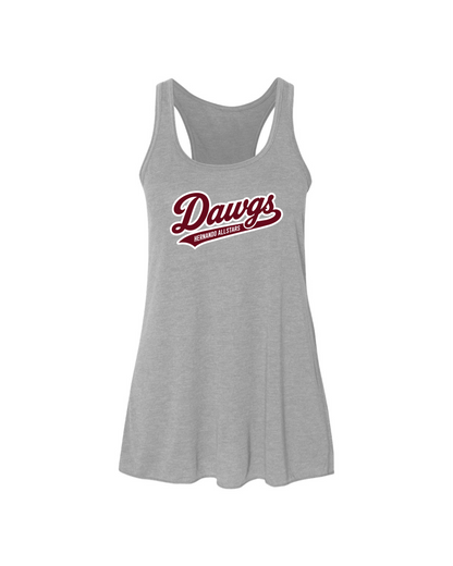 Flowy Racerback Tank - Heather Grey