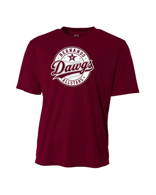 Dri-Fit Performance T-Shirt - Maroon