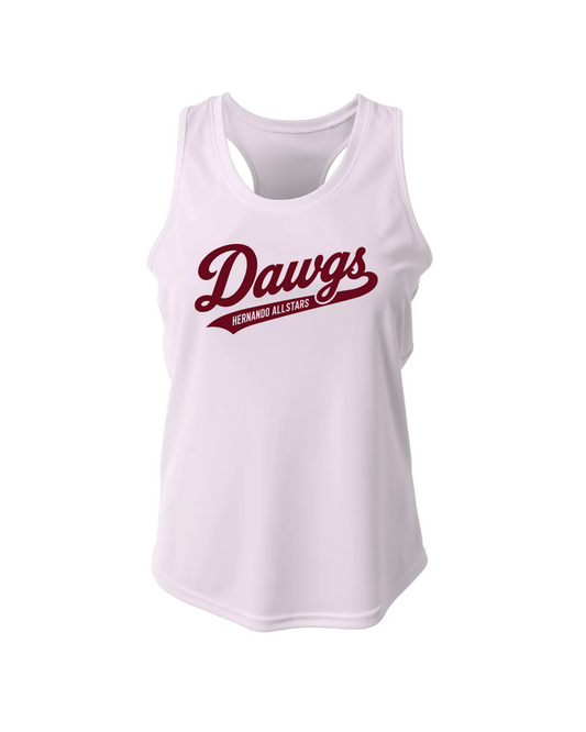 Dri-Fit Performance Racerback Tank - White