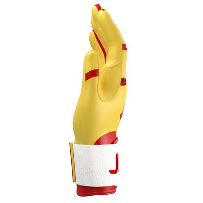 Jax Batting Gloves | Inferno Flash | Strap Cuff