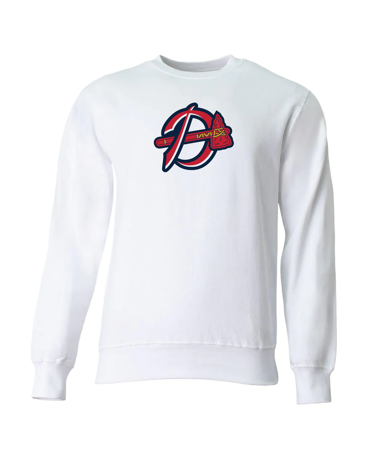 Braves Fleece Sweatshirt - White