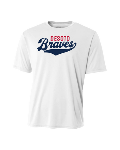 Braves Dri-Fit Performance T-Shirt - White