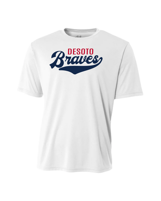 Braves Dri-Fit Performance T-Shirt - White