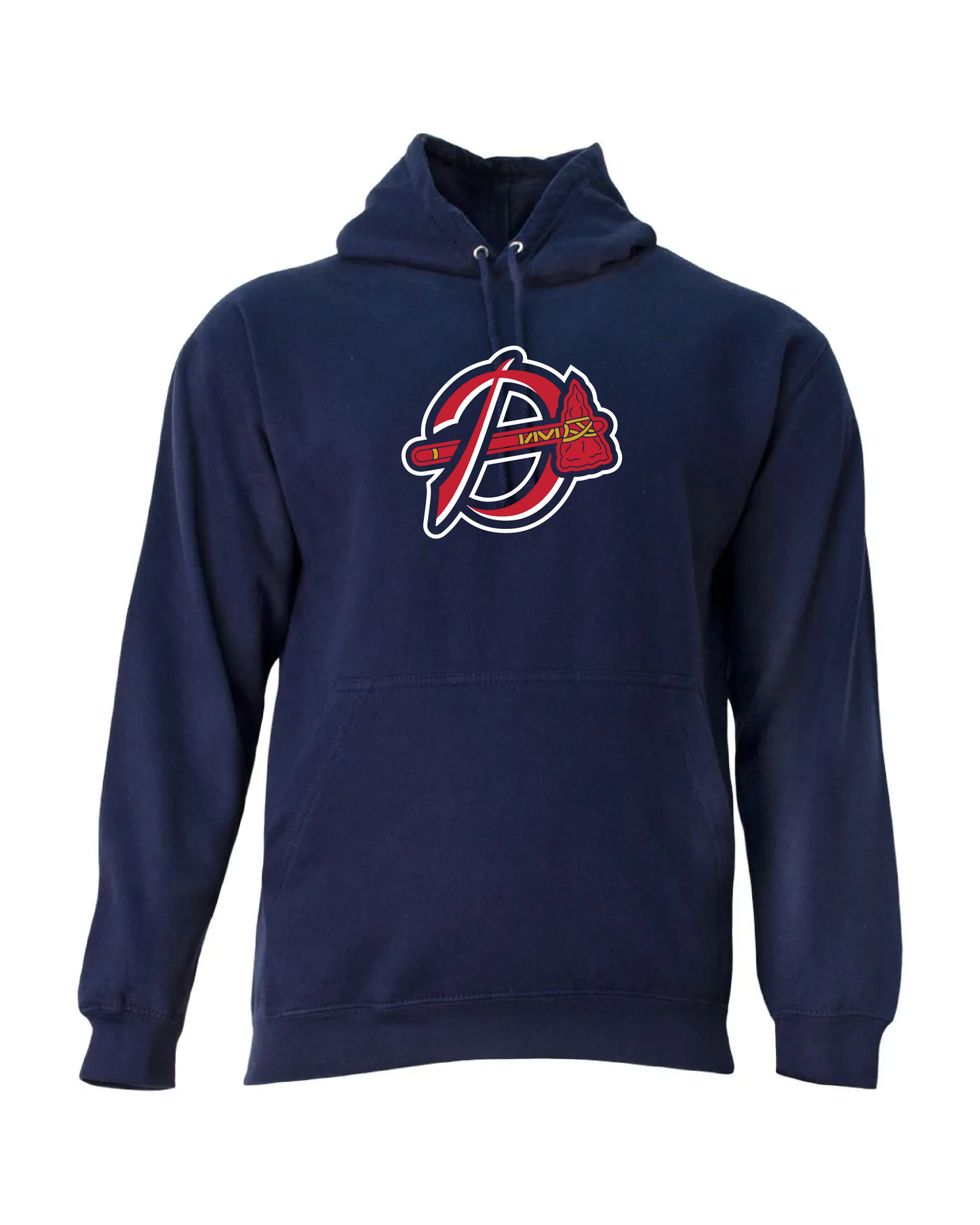 Braves Fleece Hoodie - Navy