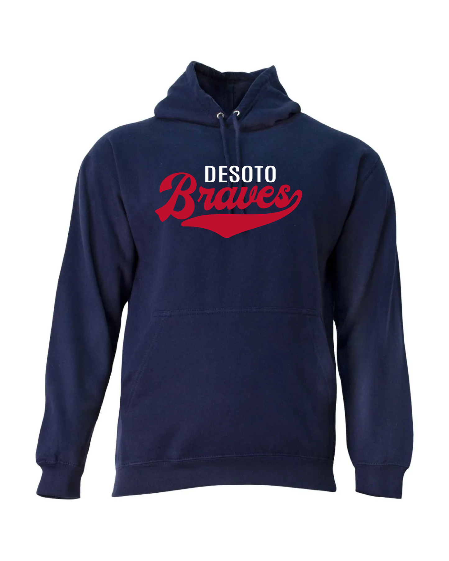 Braves Fleece Hoodie - Navy