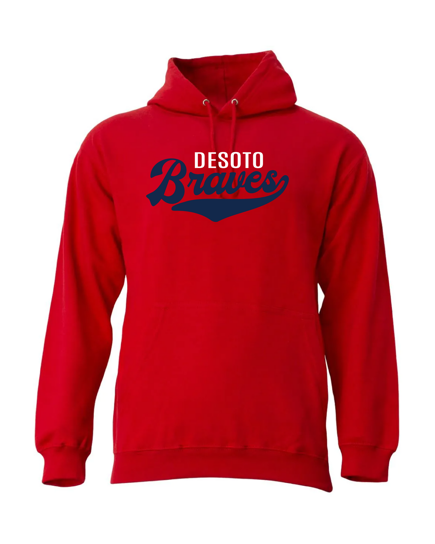 Braves Fleece Hoodie - Red