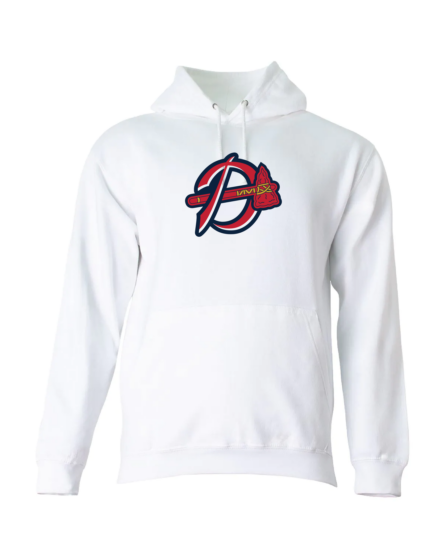 Braves Fleece Hoodie - White