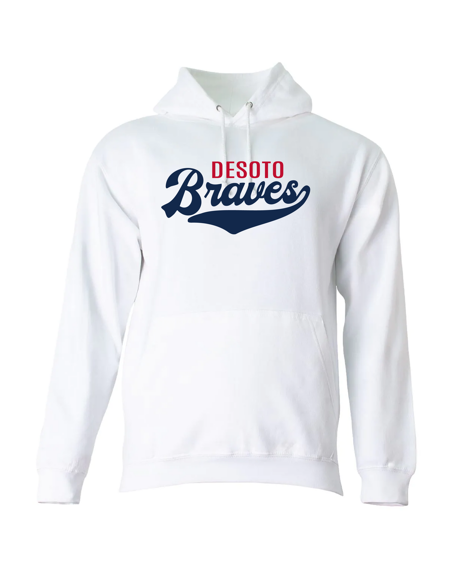 Braves Fleece Hoodie - White