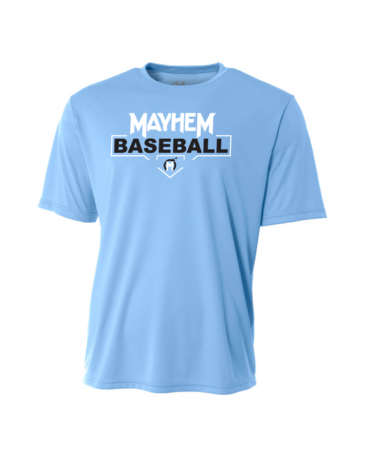 Mayhem Dri-Fit Performance T-Shirt - Columbia Blue
