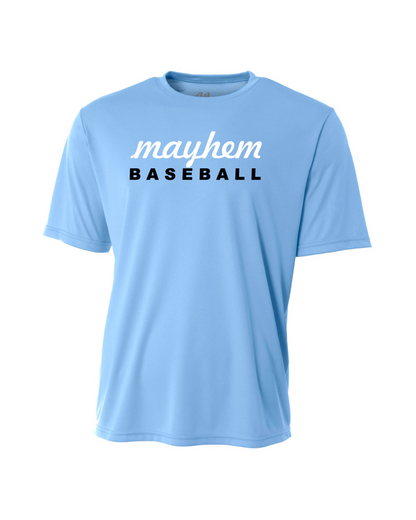 Mayhem Dri-Fit Performance T-Shirt - Columbia Blue
