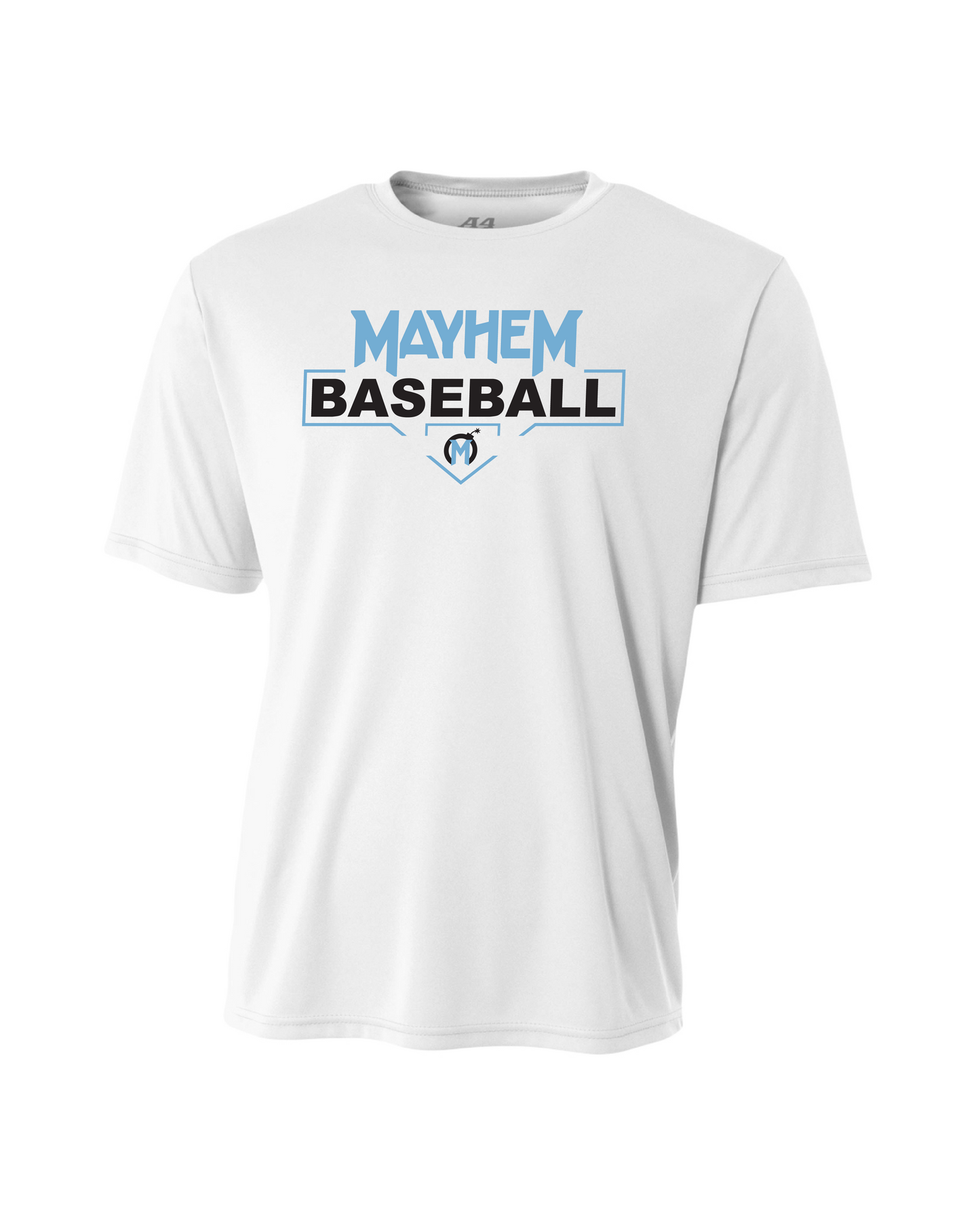 Mayhem Dri-Fit Performance T-Shirt - White