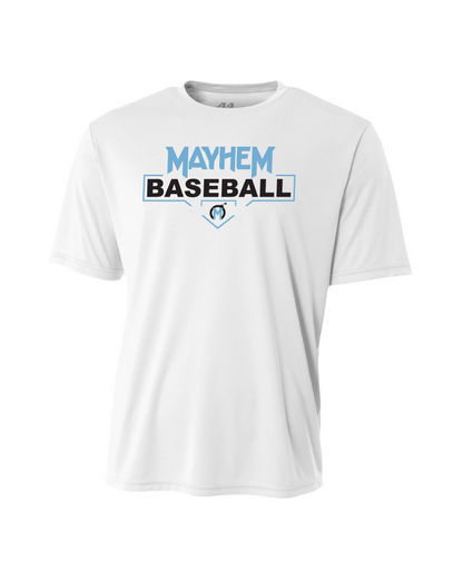 Mayhem Dri-Fit Performance T-Shirt - White