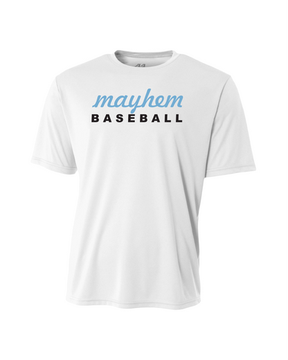 Mayhem Dri-Fit Performance T-Shirt - White